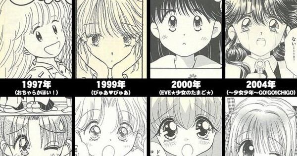Phong cách vẽ manga đã thay đổi thế nào sau 32 năm