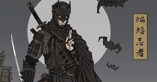 Lạ lẫm hình ảnh của các nhân vật trong Batman theo phong cách ninja Nhật Bản Lạ lẫm hình ảnh của các nhân vật trong Batman theo phong cách ninja Nhật Bản
