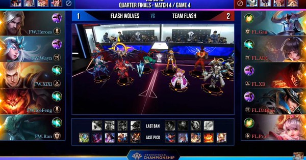 Liên Quân Mobile: Flash Wolves thua Team Flash vì cách pick tướng kiểu ...