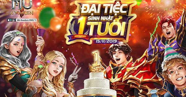 Mừng sinh nhật 1 năm tuổi MU Awaken VNG tổ chức chuỗi sự kiện hoành tráng  khiến game thủ ngập tràn trong quà tặng