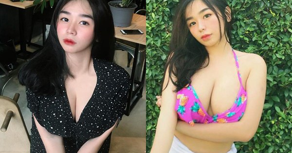 Gặp gỡ Trần Di Thiên Minh - cô nàng hot girl 2001 sở hữu vòng một siêu khủng