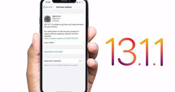 Apple tung ra iOS 13.1.1: Sửa lỗi hao pin và nhiều lỗi khác