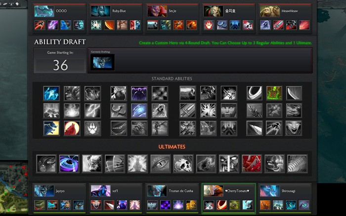 Ability Draft Mode Danh Cho Gamer Dota 2 Muốn đổi Gio P2